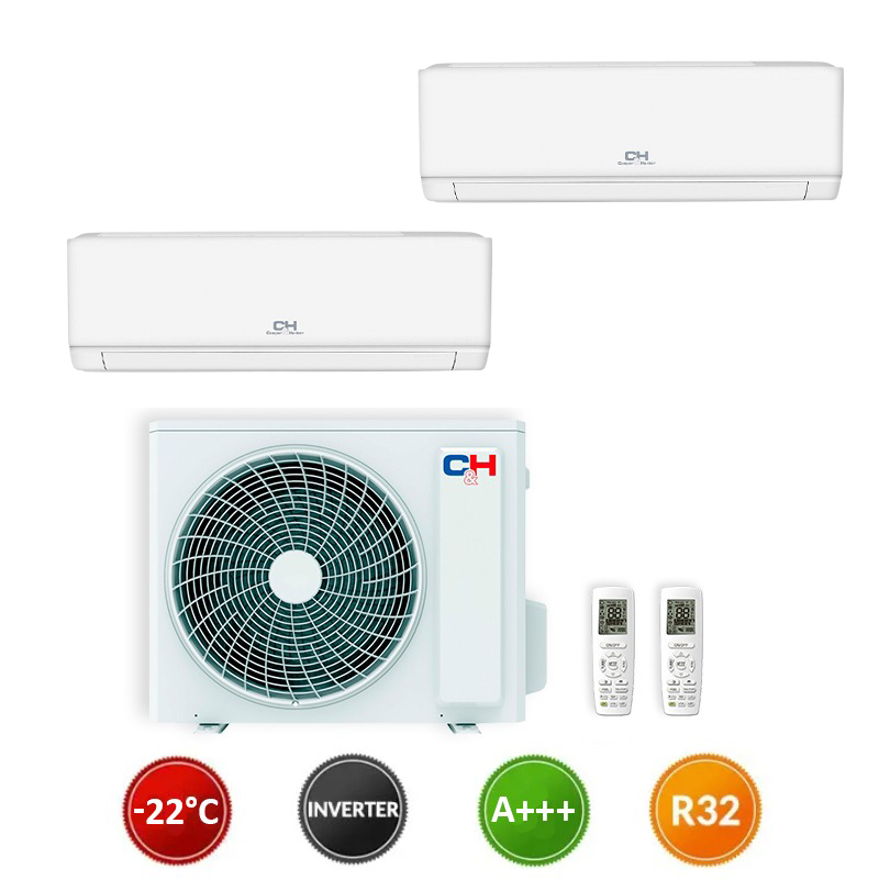 Мульти спліт система CHML-U18RK2-NG + 2 внутрішніх блоки