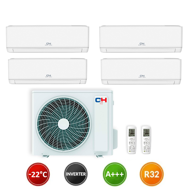 Мульти сплит система CHML-U36RK4-NG + 4 внутренних блока