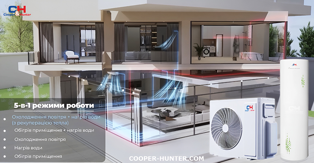 Cooper&Hunter Nordic Multi Light Hydro