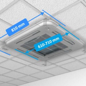 Дефлектор потолочный 810х810 мм