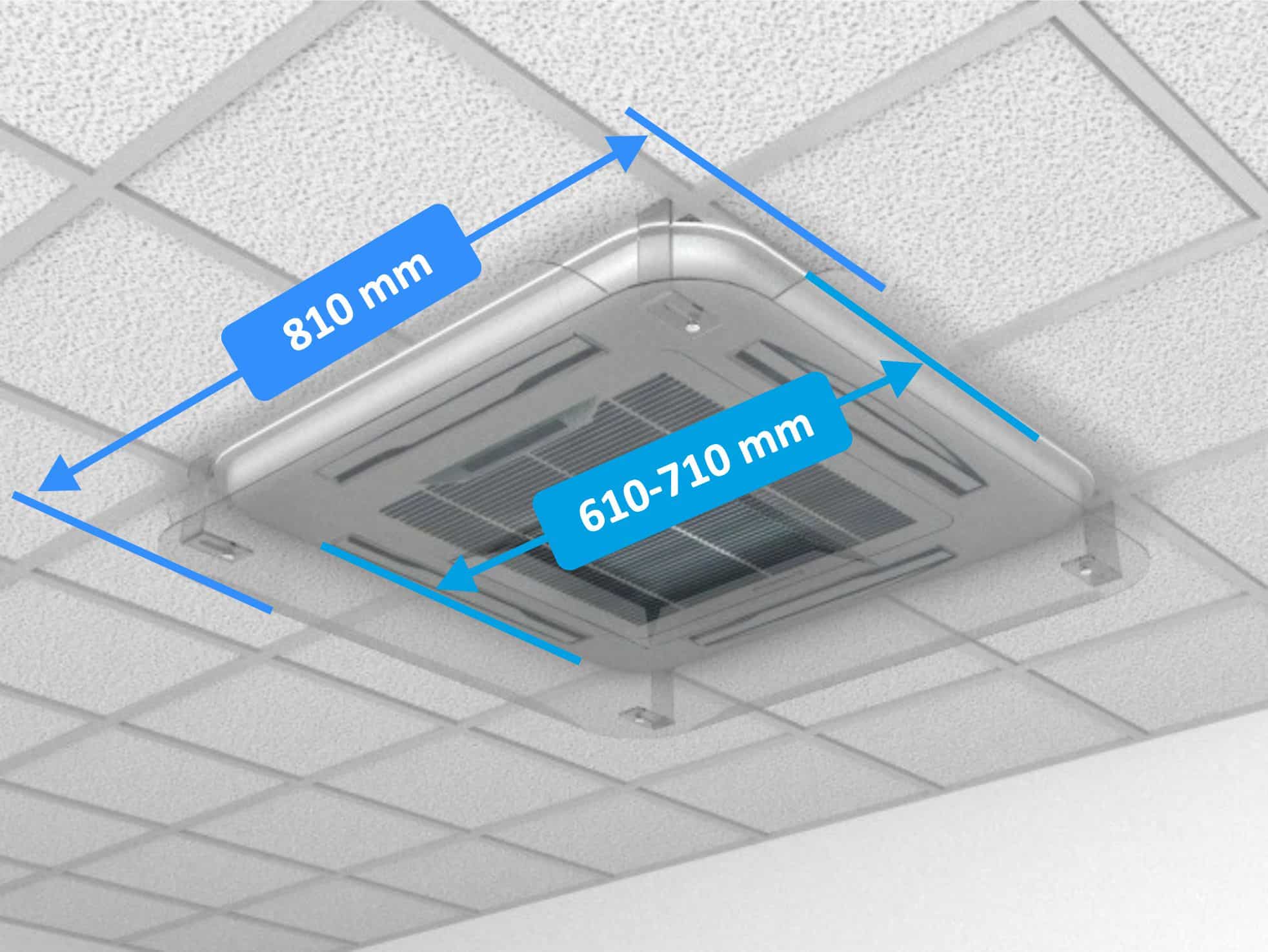 Дефлектор потолочный 810х810 мм